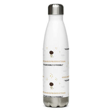 Load image into Gallery viewer, A Del-marie Prod. Stainless Steel Water Bottle
